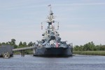 The battleship North Carolina in Wilmington, NC.